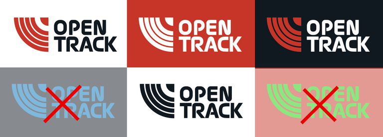 Logo colour treatments