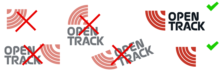 Logo position treatments