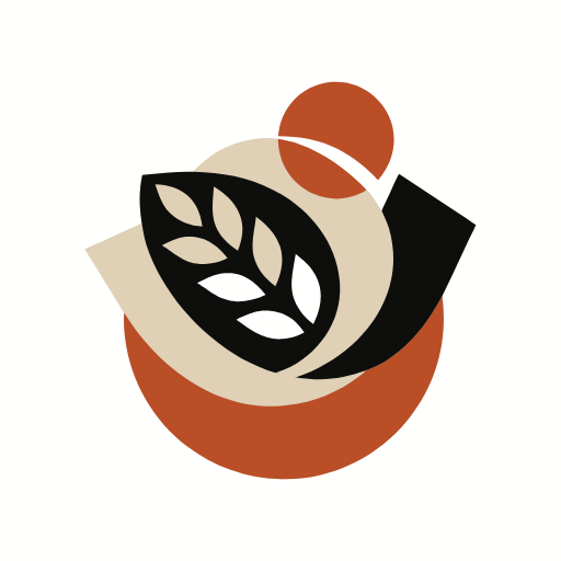 Symbol mark for the fictional bakery brand Hearth & Crumb by Recraft v4